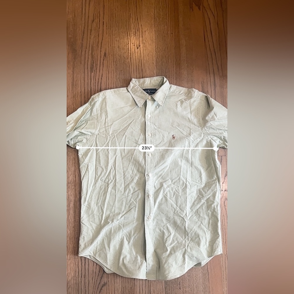 Ralph Lauren Varmouth 100% Cotton Oxford Button Down Dress Shirt-Size 16 34/35 - Picture 2 of 8